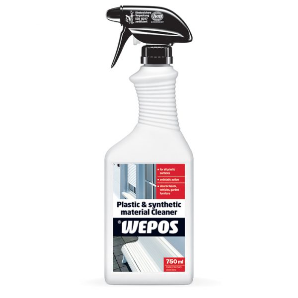 Plastic and synthetic material cleaner